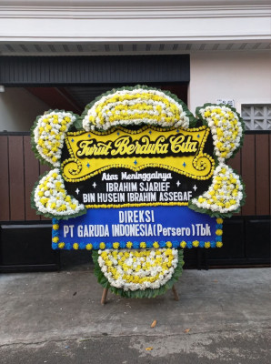 Papan Bunga Duka di Badegan