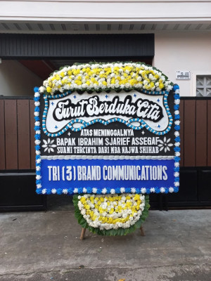 Papan Bunga Duka di Badegan